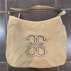 Chic Beige Women's Shoulder Bag